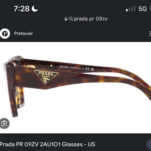 Prada glasses - Picture 2 of 7